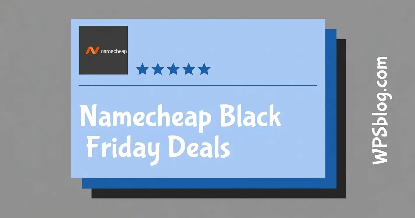 Namecheap Black Friday Deals
