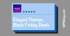 Elegant Themes Black Friday Deals