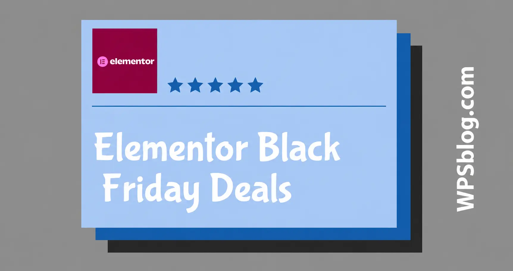 Elementor Black Friday Deals