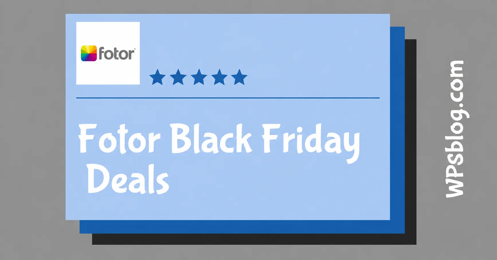 Fotor Black Friday Deals