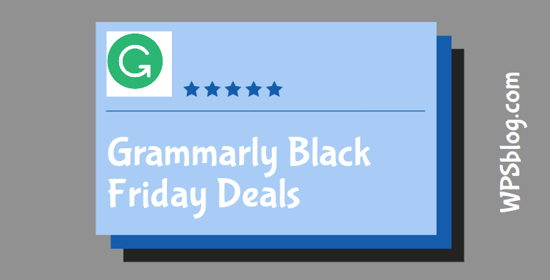 Grammarly Black Friday Deals