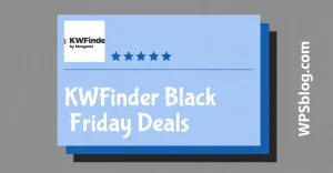 KWFinder Black Friday Deals