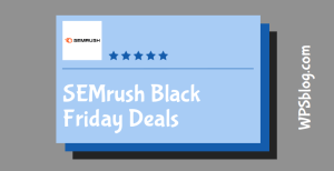 SEMrush Black Friday Deals