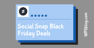 Social Snap Black Friday Deals